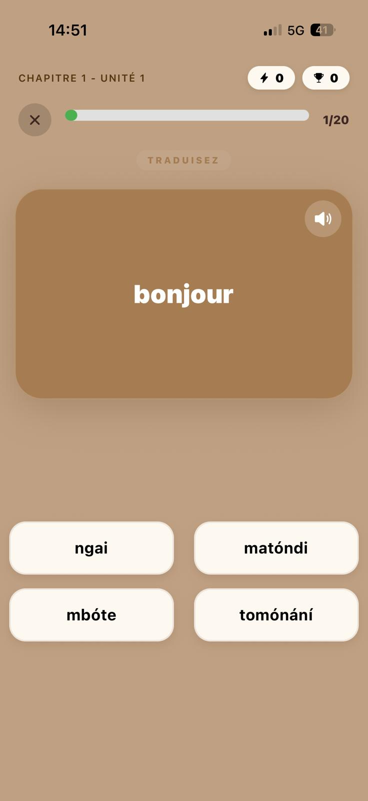 Apprendre la Langue